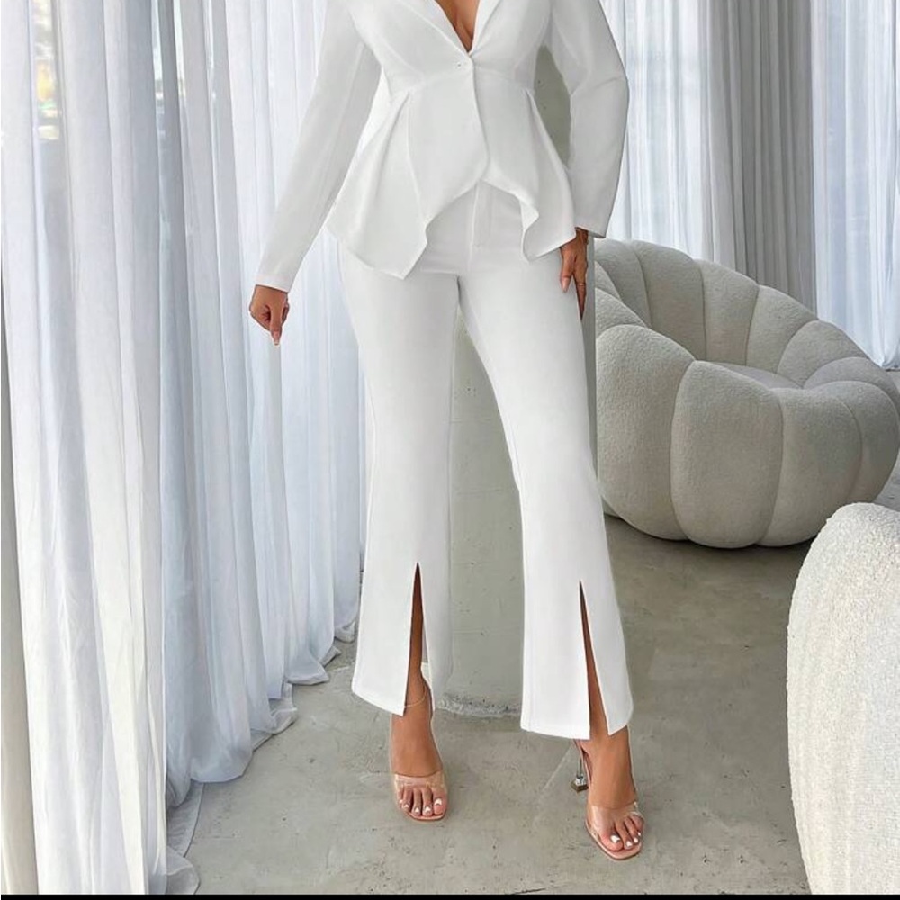 NWOT SHEIN Slit Dress Pants